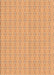 Patterned Yellow Orange Rug, pat3069org