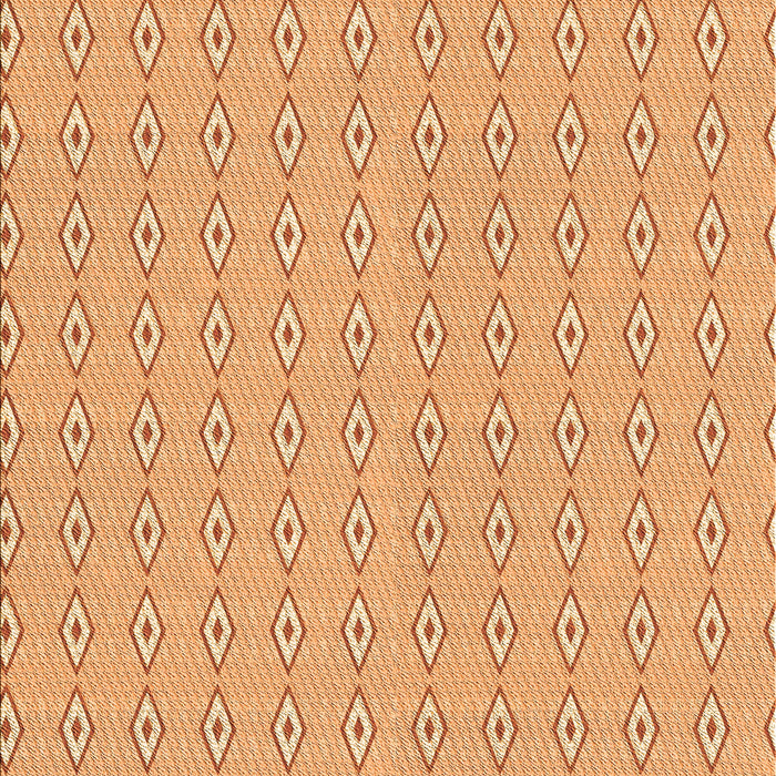 Patterned Yellow Orange Rug, pat3069org