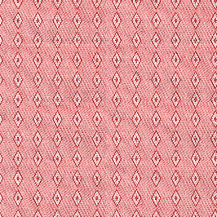 Round Patterned Pastel Pink Rug, pat3069rd