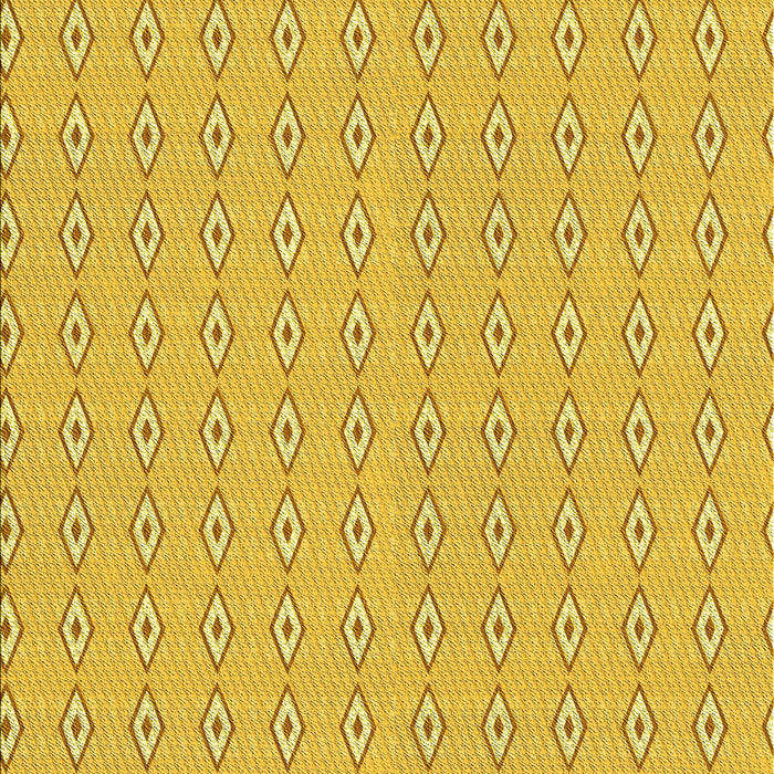 Machine Washable Transitional Bright Gold Yellow Rug, wshpat3069yw