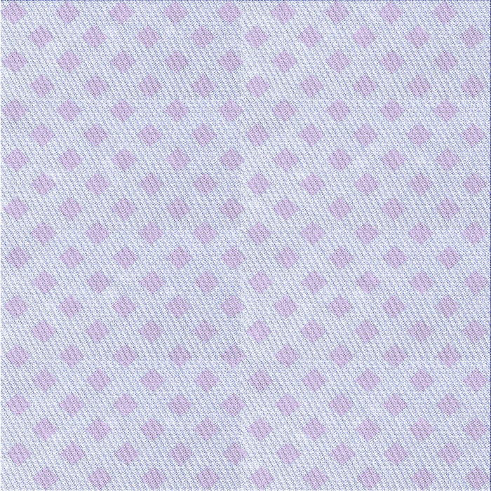 Round Patterned Lavender Blue Rug, pat307blu