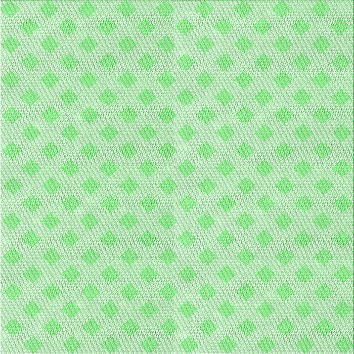 Round Machine Washable Transitional Green Rug, wshpat307grn