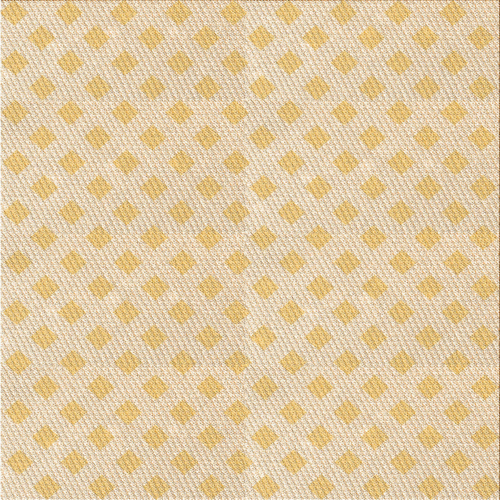 Round Machine Washable Transitional Golden Blonde Gold Rug, wshpat307org