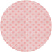 Square Machine Washable Transitional Light Coral Pink Rug in a Living Room, wshpat307rd