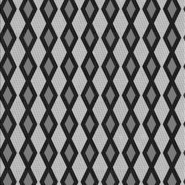 Patterned Charcoal Black Rug, pat3070gry