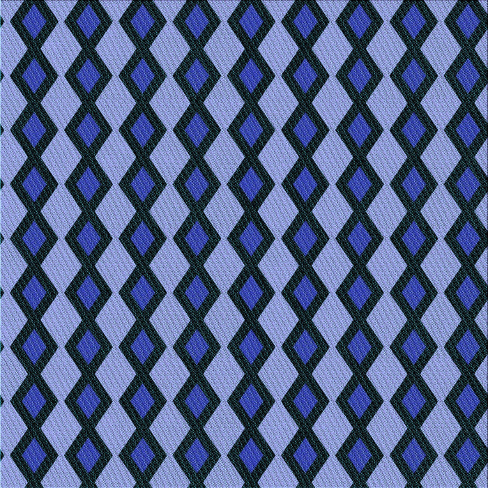 Round Machine Washable Transitional Deep-Sea Blue Rug, wshpat3070lblu