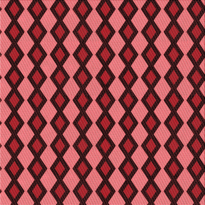 Round Patterned Dark Red Rug, pat3070rd