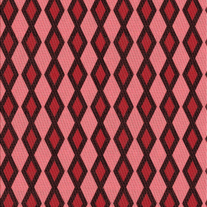 Patterned Dark Red Rug, pat3070rd