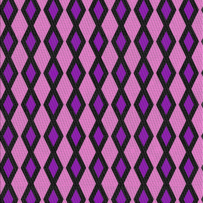 Patterned Plum Purple Novelty Rug, pat3070