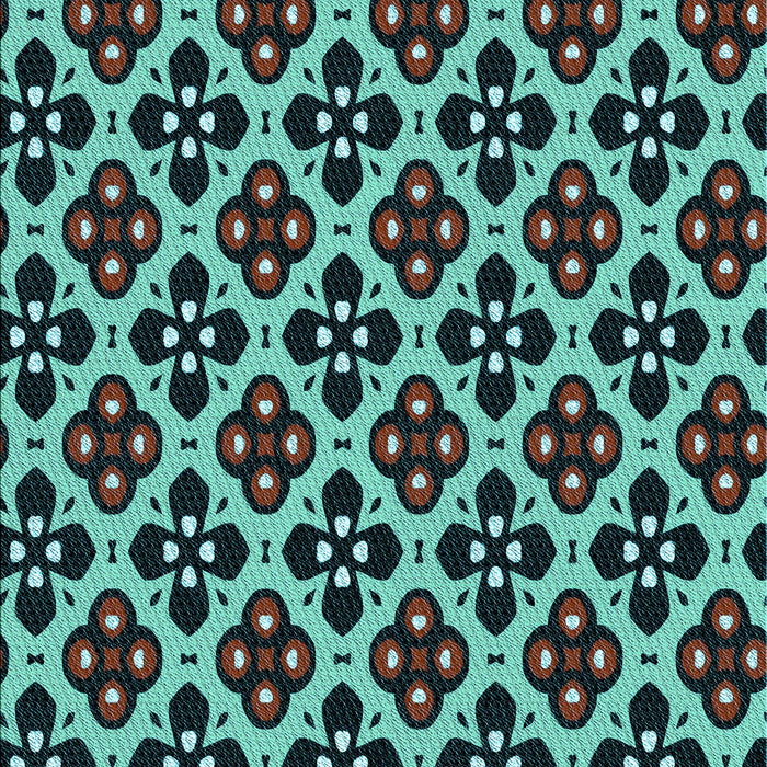 Patterned Charcoal Black Rug, pat3071lblu