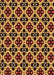Patterned Red Rug, pat3071org