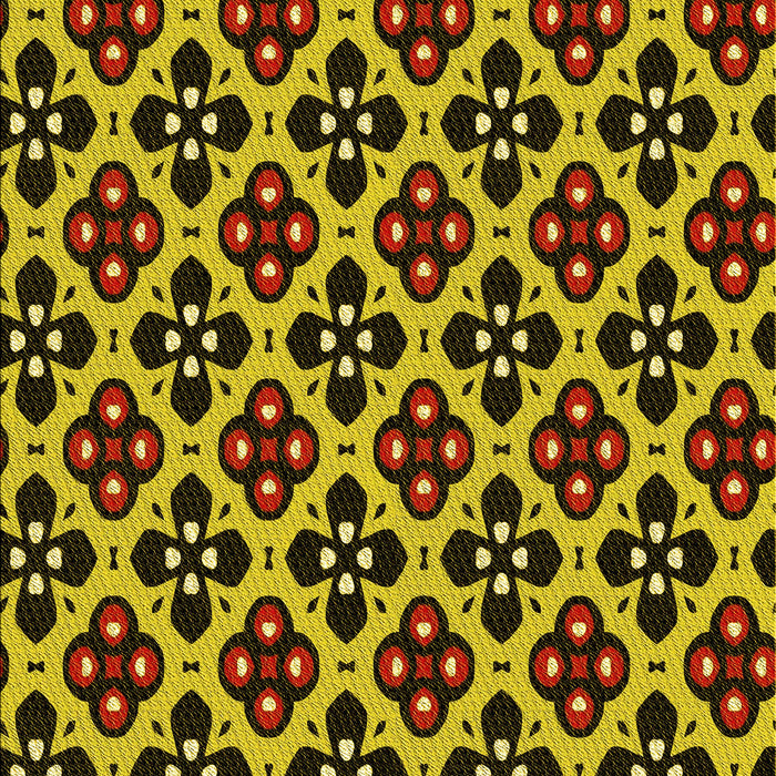 Patterned Red Rug, pat3071yw