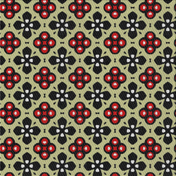 Sideview of Machine Washable Transitional Night Red Rug, wshpat3071