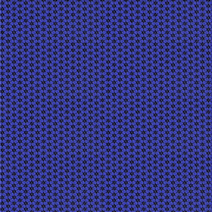 Round Patterned Denim Dark Blue Rug, pat3072blu