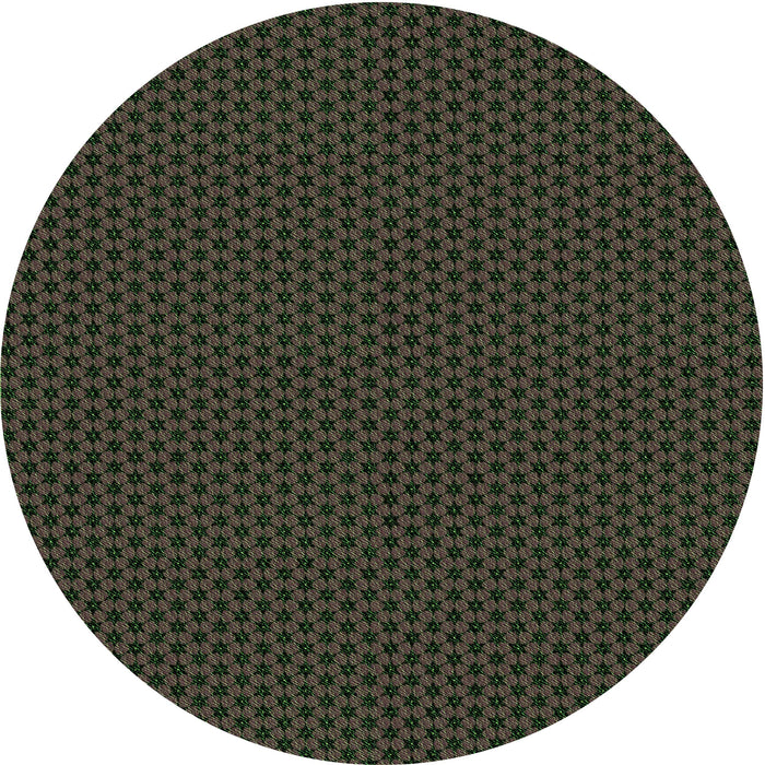 Square Patterned Midnight Gray Rug, pat3072grn