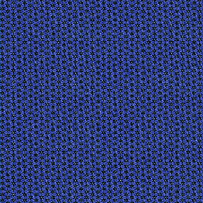 Round Patterned Denim Dark Blue Rug, pat3072lblu