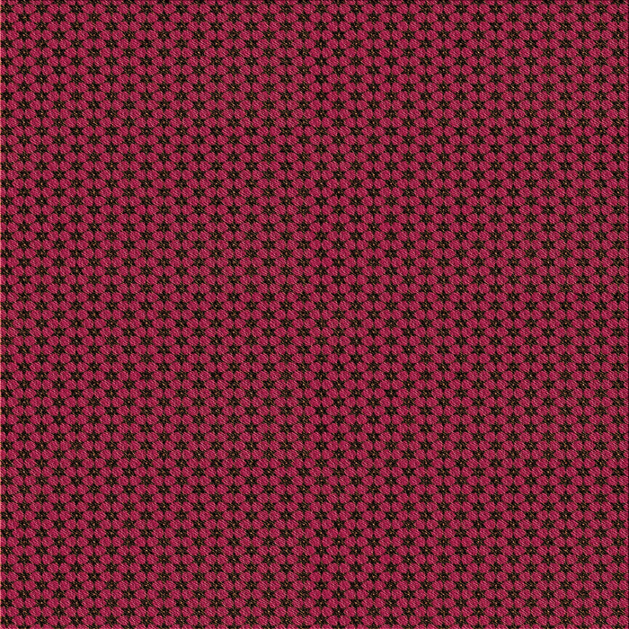 Round Patterned Crimson Red Rug, pat3072org