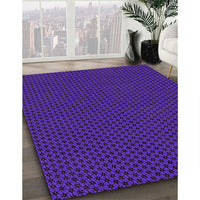 Patterned Amethyst Purple Rug, pat3072pur