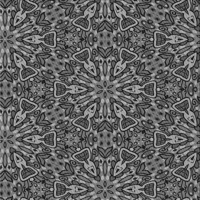 Round Machine Washable Transitional Gunmetal Gray Rug, wshpat3073gry