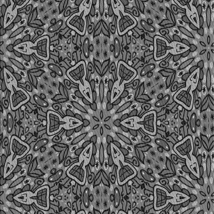 Machine Washable Transitional Gunmetal Gray Rug, wshpat3073gry