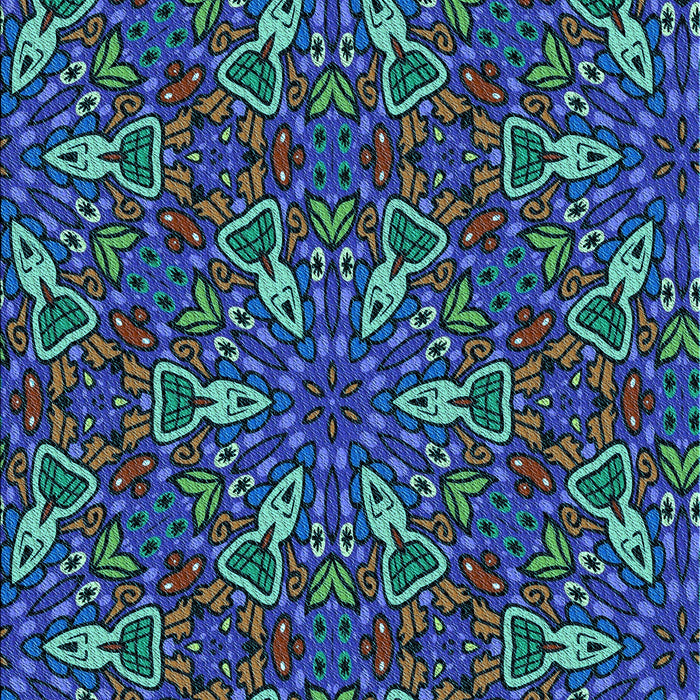 Machine Washable Transitional Seafoam Green Rug, wshpat3073lblu