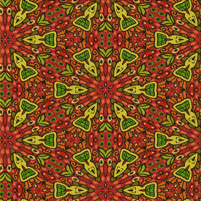 Round Machine Washable Transitional Crimson Red Rug, wshpat3073yw