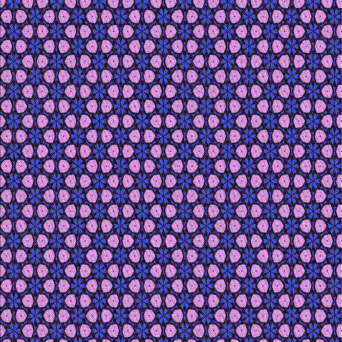 Machine Washable Transitional Purple Rug, wshpat3074pur