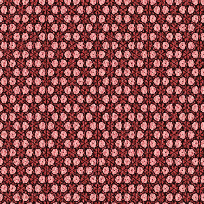 Patterned Maroon Red Rug, pat3074rd