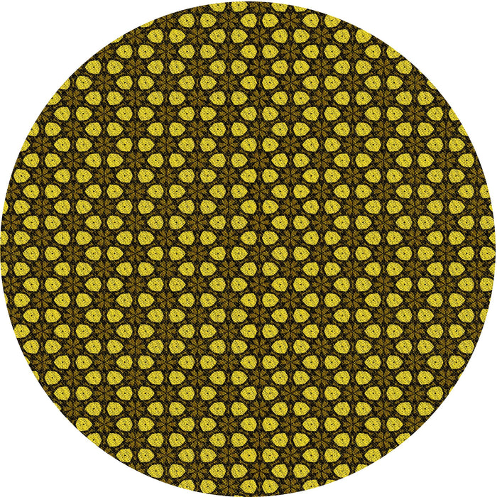 Square Machine Washable Transitional Black Brown Rug in a Living Room, wshpat3074yw