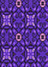 Patterned Bright Purple Rug, pat3075pur