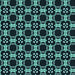 Round Patterned Deep Teal Green Rug, pat3076lblu