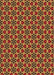 Patterned Maroon Red Rug, pat3077org