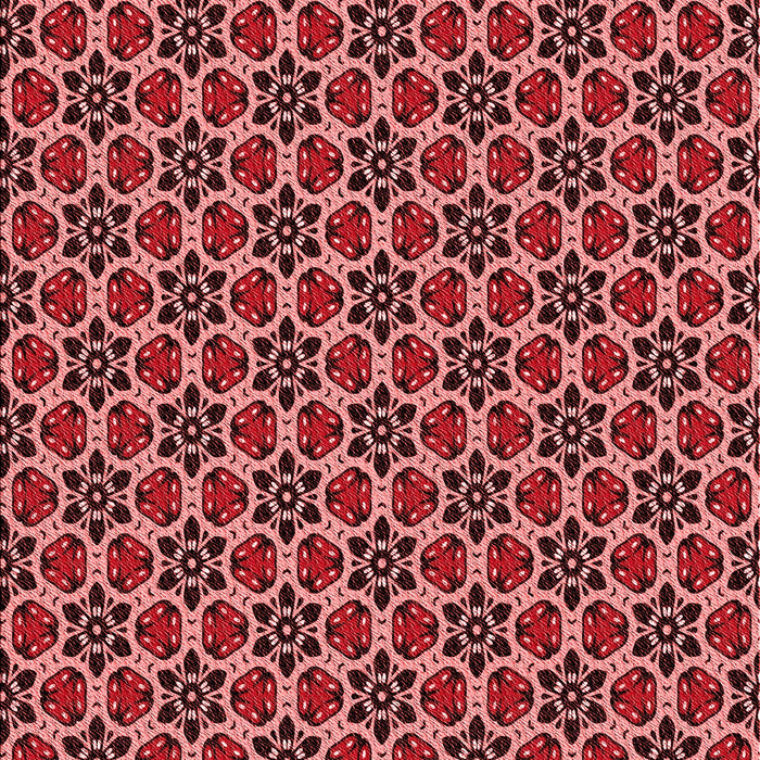 Machine Washable Transitional Dark Red Rug, wshpat3077rd