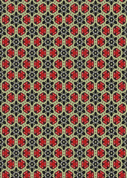 Machine Washable Transitional Olive Green Rug, wshpat3077