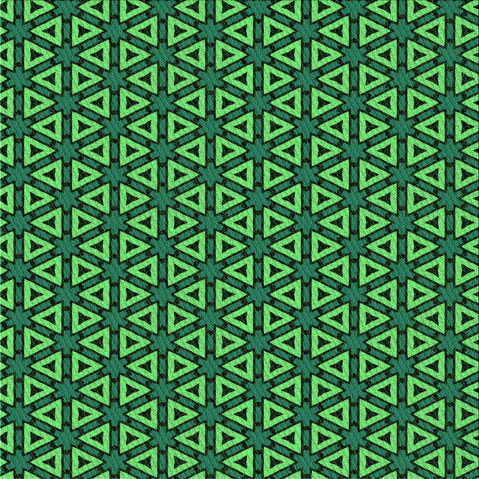 Round Patterned Deep Emerald Green Rug, pat3078grn