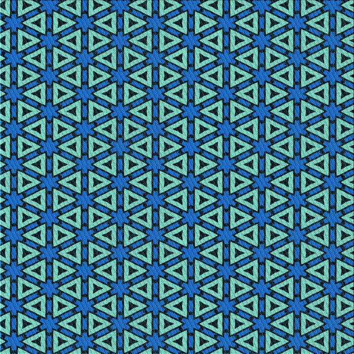 Round Patterned Dark Turquoise Green Rug, pat3078lblu