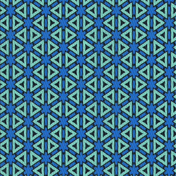Patterned Dark Turquoise Green Rug, pat3078lblu