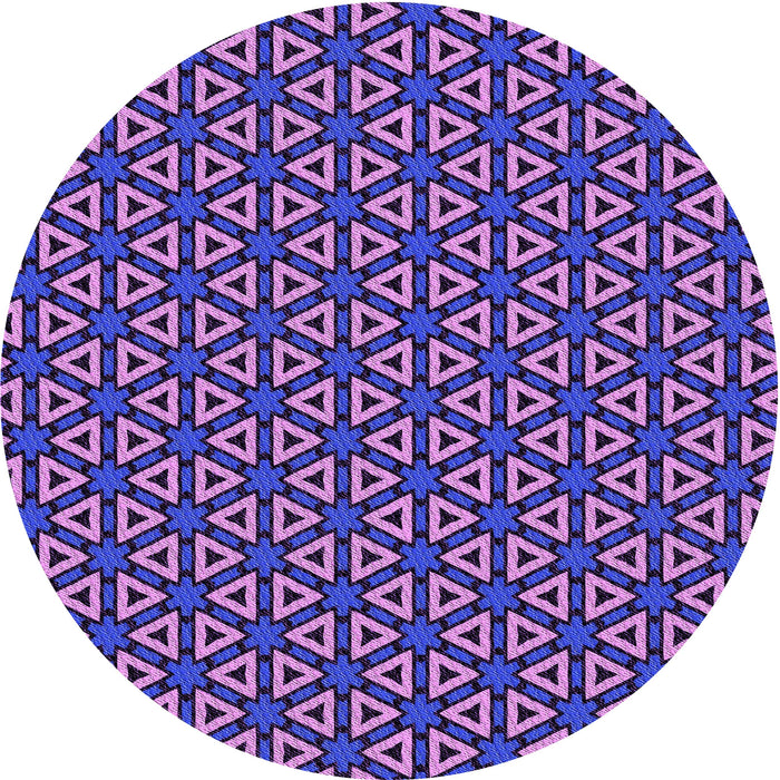 Square Machine Washable Transitional Purple Rug in a Living Room, wshpat3078pur