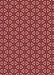 Patterned Crimson Red Rug, pat3078rd