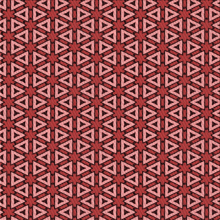 Round Patterned Crimson Red Rug, pat3078rd