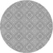 Square Machine Washable Transitional Gray Rug in a Living Room, wshpat3079gry