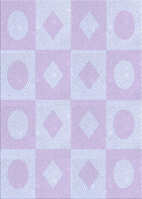 Machine Washable Transitional Lavender Blue Rug, wshpat308blu