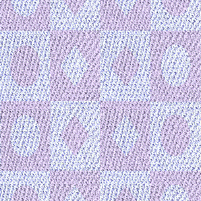 Patterned Lavender Blue Rug, pat308blu