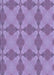 Patterned Bright Lilac Purple Rug, pat3080blu