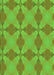 Patterned Bright Green Rug, pat3080grn