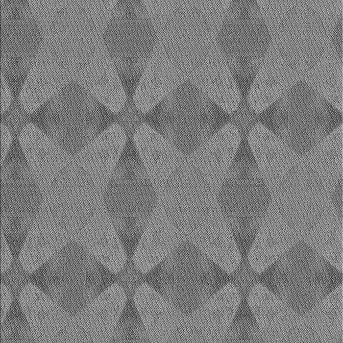 Machine Washable Transitional Ash Gray Rug, wshpat3080gry