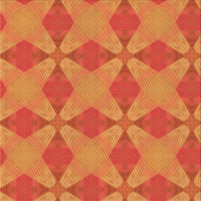 Round Machine Washable Transitional Scarlet Red Rug, wshpat3080org