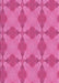 Patterned Deep Pink Rug, pat3080pur