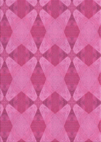 Machine Washable Transitional Deep Pink Rug, wshpat3080pur