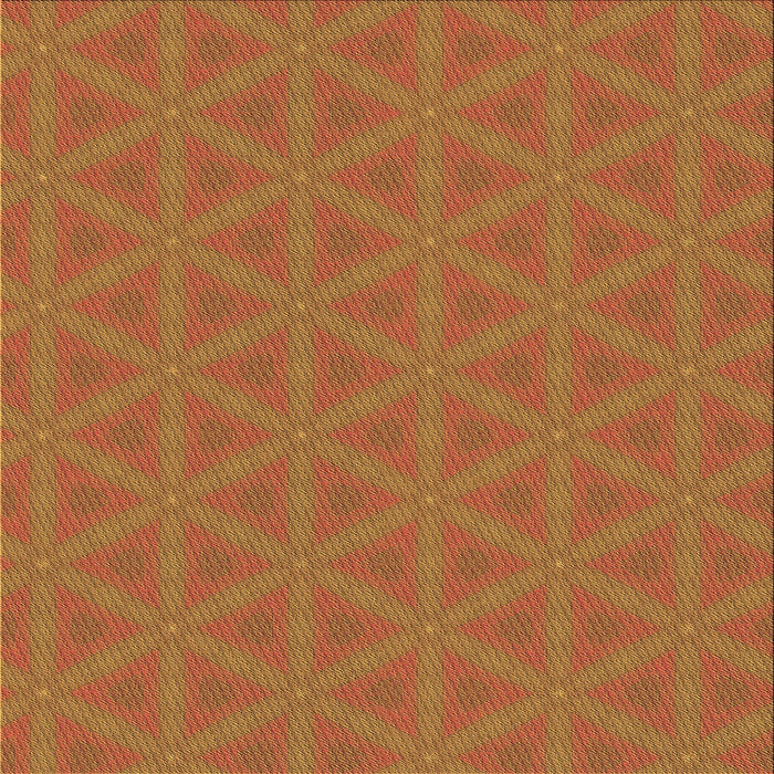 Round Machine Washable Transitional Neon Orange Rug, wshpat3081brn